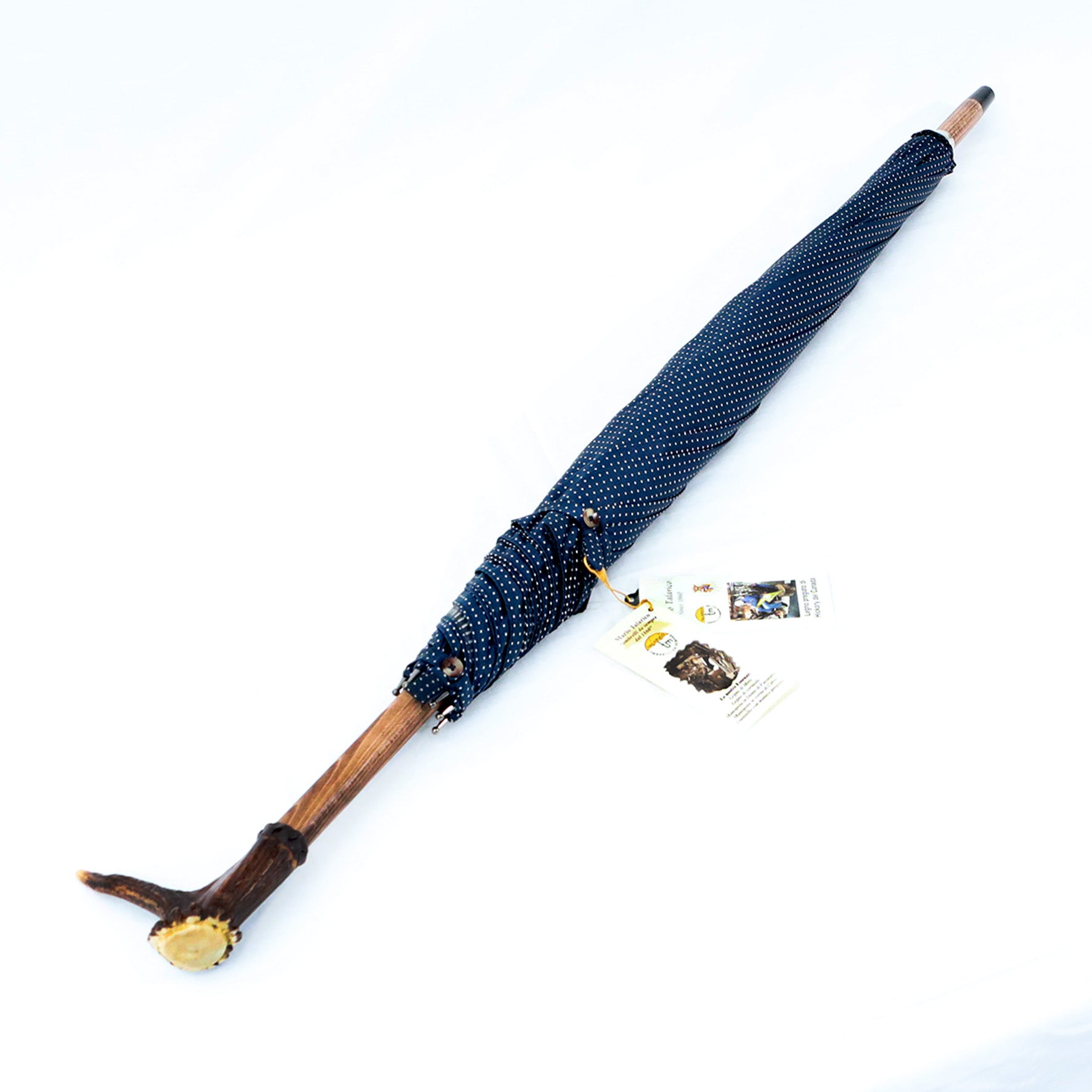 Cervo e Hickory - Blue pois bianchi
